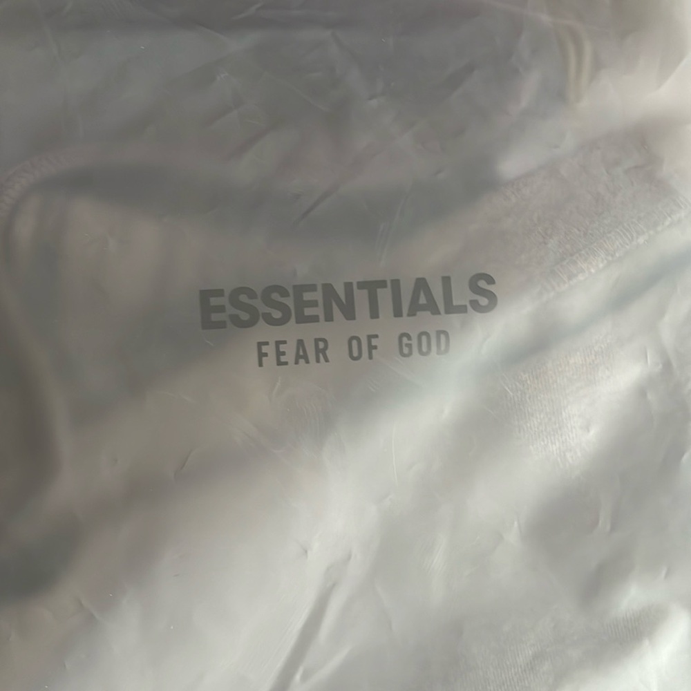 Fear of God Essentials Heather Grey Sweat Shorts